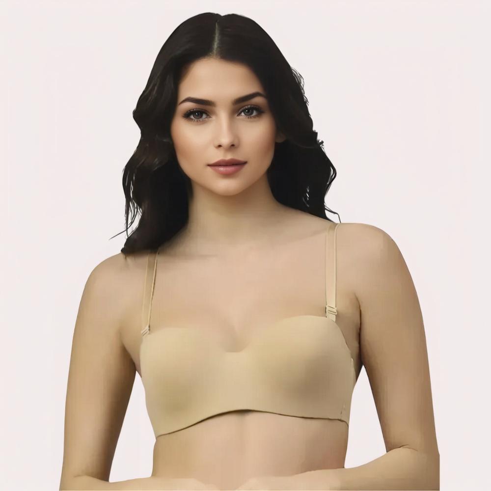 FD Demi Bra + Free Seamless Panty - Lift, Comfort & Perfect Fit