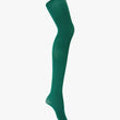 Green Thigh-High Tights for Women