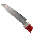 Small knife with blade cover for safe storage.