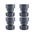 Plastic Washing Machine Vibration Feet , Adjustable Highly Non-Slip Support Anti Vibration Walk  Shock Absorber Noise Cancelling Furniture Lifting Base (4 Pcs Set)