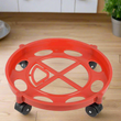 Gas cylinder trolley on a white background