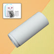 Small Thermal Printer Paper, Printing Paper Roll Aging Resistant Fast Color Rendering Portable Clear Printing for Travel (1 Pc / Printing Paper Roll )