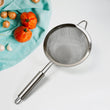 Mesh Sieve Quality Stainless Steel Fine Mesh Strainer with Sturdy Handle and Hook, Ideal for Tea Coffee, Rice, Powder, Fruit Etc Kitchen Food Kitchen Utensil