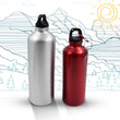 Aluminum Durable Sports Water Bottle (1 Pc / Mix Size & Color)