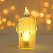 Simple Candles for Home Decoration, Crystal Candle Lights