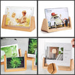  Wooden Picture Stand, Photo Frame Stand (1 Pc)