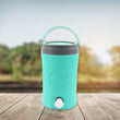 Colorful 5L water jug with handle for easy carrying