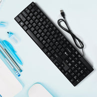 Ergonomic typewriter keyboard