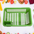 Multipurpose Plastic Kitchen Basket, Dish, Vegetables and Fruits Washing, Laundry cloath Multipupose Organizer Basket (43x30 Cm)