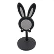 Easter-themed phone holder with bunny shape for desk organization