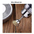 Brass Wire Wheels, 3 Pcs Brass Wire Wheels, Rust Removal Tool