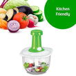 Easy-to-use vegetable chopper with a 1600ml capacity.