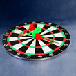 Double-faced dart board set