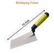 High-quality render trowel for professional plastering