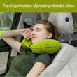 Inflatable & Foldable, Pillow U Shape Air Cushion Travel Pillow, Travel Business Trip Neck Pillow for Long Trips, Ideal for Men & Women Portable, and Perfect for Backpacking, Car Camping, and Even Airplane Travel