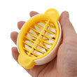 Egg Slicer, 3 in 1 Boiled Egg Slicer, Egg Slicer, Preserved Egg Slicer, Home Restaurant Kitchen Tool (1 Pc)