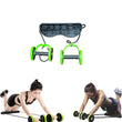 Ab care fitness equipment with resistance tube for effective workouts