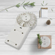 Portable Small Electric Fan, Handheld Fan With 3 Modes USB Rechargeable Mini Student Handheld Class Personal Fan (1 Pc)