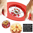 Heavy-duty apple slicer with 8 blades