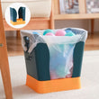 Large expandable trash can for kitchen and bathroom