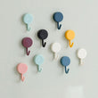 Pack of 10 self-adhesive sticky hooks