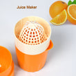 Juicer with ergonomic handle