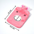 Pink small Hot Water Bag with Cover for Pain Relief, Neck, Shoulder Pain and Hand, Feet Warmer, Menstrual Cramps.