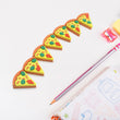 3D Pizza Slices Kids Favourite Food Eraser, Pizza 7 slice eraser for kids Adults fast food lover Stationary Kit Fancy & Stylish Colorful Erasers, for Return Gift, Birthday Party, School Prize