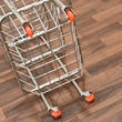 Multipurpose kitchen trolley, stainless steel with 4 stands