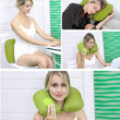 Inflatable & Foldable, Pillow U Shape Air Cushion Travel Pillow, Travel Business Trip Neck Pillow for Long Trips, Ideal for Men & Women Portable, and Perfect for Backpacking, Car Camping, and Even Airplane Travel