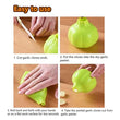 Flexible silicone peeler for garlic and ginger.