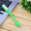 Compact USB LED light with flexible design