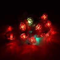 4-meter flower design LED string light for festivals