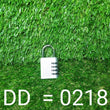 '-4 Digit Combination Padlock