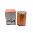 Thermos flask for keeping food warm with secure lid