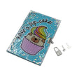 Cute lockable diary for kids, perfect for secret notes and drawings.