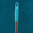 Long handle brush and dustpan set for comfortable sweeping and cleaning in home or office.