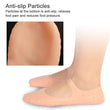 Soft gel socks to heal cracked feet and moisturize