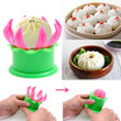 Momos maker set with filling spoon for kitchen use.