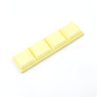 3D Chocolate Shaped Erasers Soft Pencil Erasers Supplies for Office School Students Drawing Writing Classroom Rewards for Return Gift, Birthday Party, School Prize (1 Pc 4 grid)