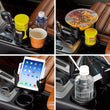 2-in-1 cup holder for vehicles