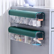 Drawer organizer with multiple sections for storing socks and ties