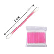 Soft cotton ear swabs in a compact pack