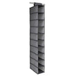 Foldable 10-tier storage rack, close-up view