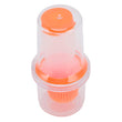 2 in 1 Portable Silicone Oil Bottle Brush with Lid (1 Set)