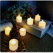 Festive LED candles for home and event décor