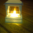 Acrylic Battery Operated Mini Square LED Lantern (1Pc)