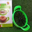 Steel fruit slicer