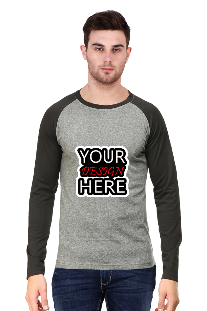 RAGLAN FULL SLEEVE CUSTOMIZED TSHIRT