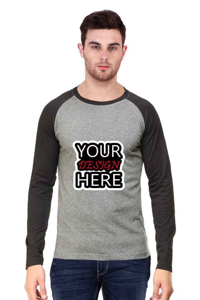 RAGLAN FULL SLEEVE CUSTOMIZED TSHIRT